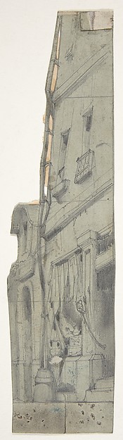 Design for a Stage Set at the Opéra, Paris