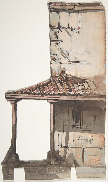 Design for a Stage Set at the Opéra, Paris