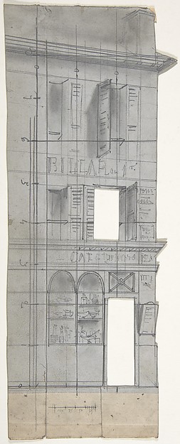 Design for a Stage Set at the Opéra, Paris