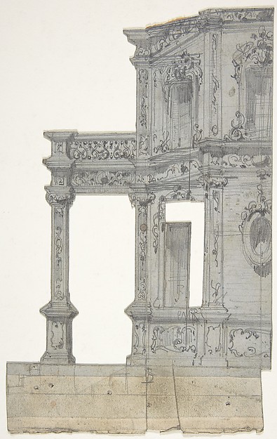 Design for a Stage Set at the Opéra, Paris