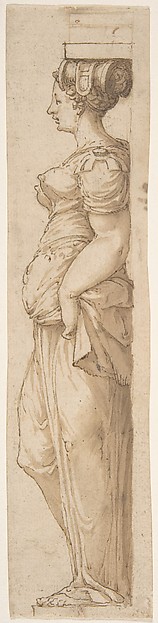 Caryatid Facing Left