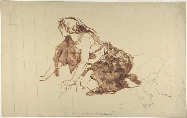 Crouching Woman