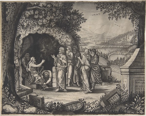 The Raising of Lazarus by Matthias Deigle