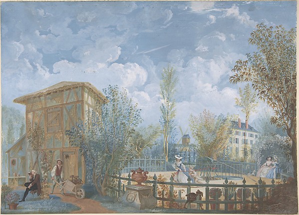 Figures in a Garden