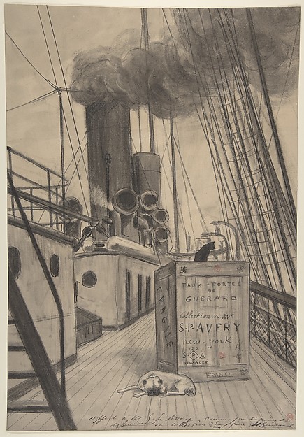 Frontispiece to "Eaux-fortes de Guérard, Collection de Mr. S. P. [Samuel Putnam] Avery, New York"