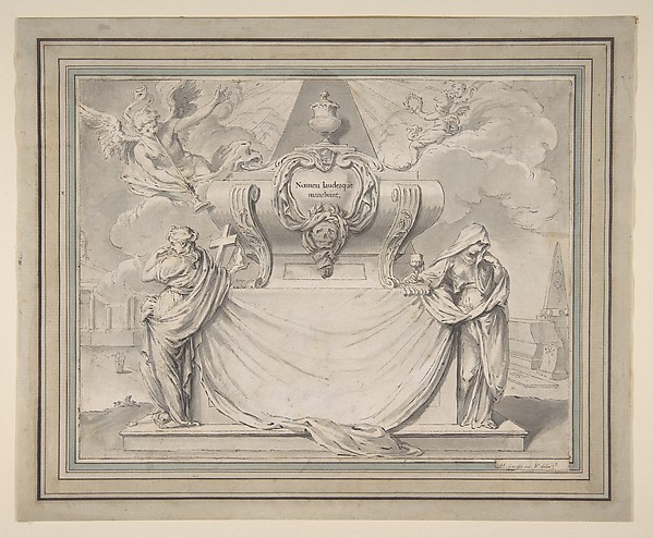 Design for a Funeral Ticket