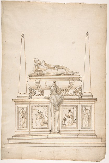 Design for a Lady's Tomb