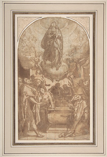 The Assumption of the Virgin by Cesare Nebbia