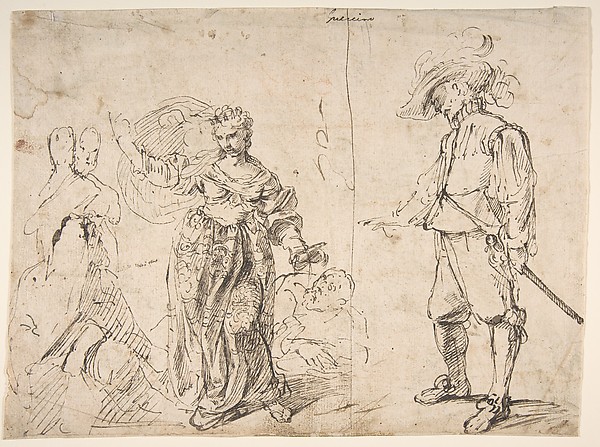 Sheet with Figure Studies (double sided)