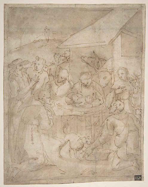 Adoration of the Shepherds by Giovanni Battista Paggi