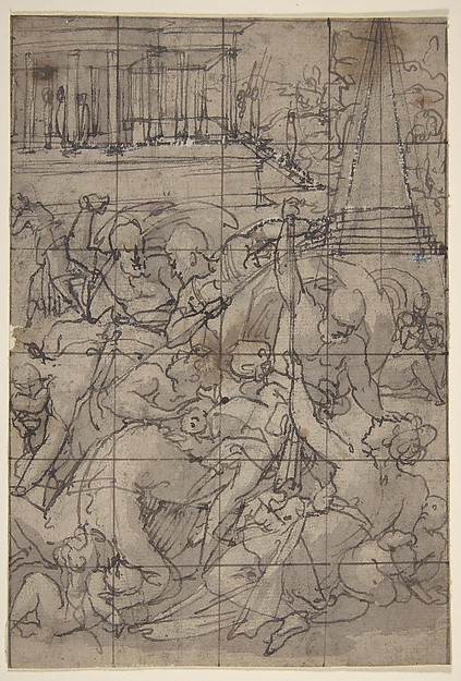 Study for a Massacre of the Innocents by Domenico Cresti Passignano