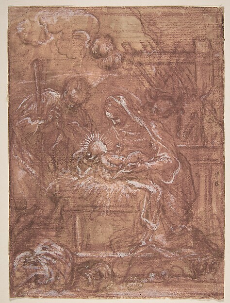 The Nativity by Giuseppe Passeri (Passari)