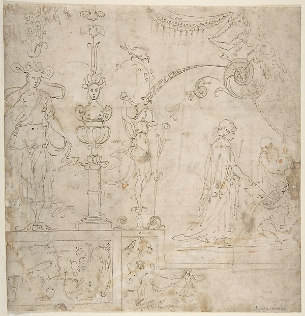 Design for a Grotesque Wall Decoration