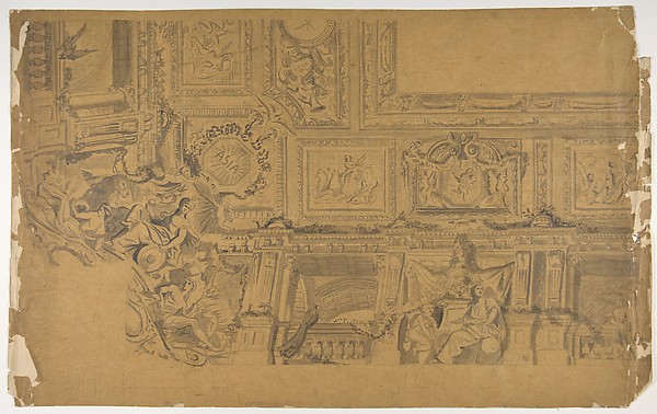 Ceiling and Cove Designs, Hôtel Rothschild, Vienna