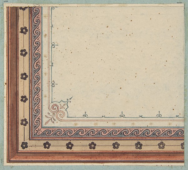 Design for the decoration of a ceiling