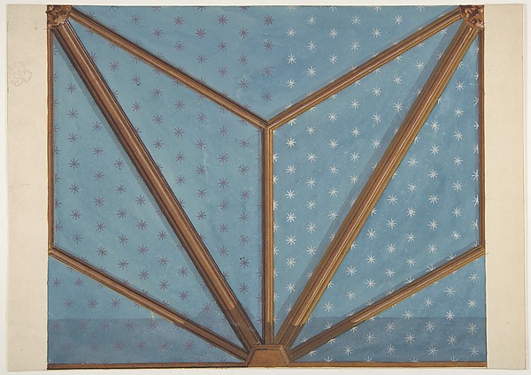 Design for the decoration of a ceiling