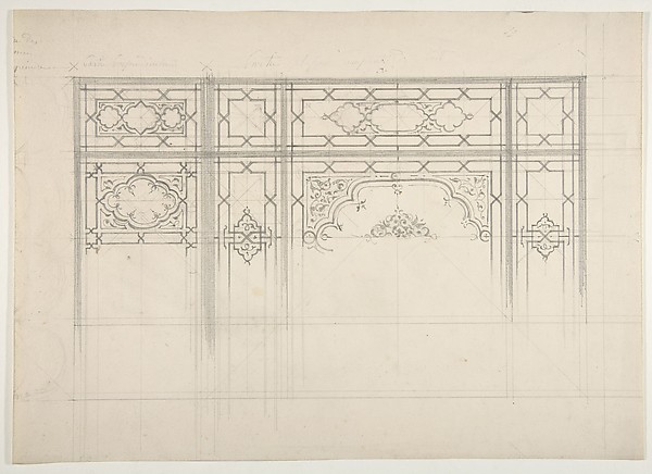 Design for the decoration of a ceiling