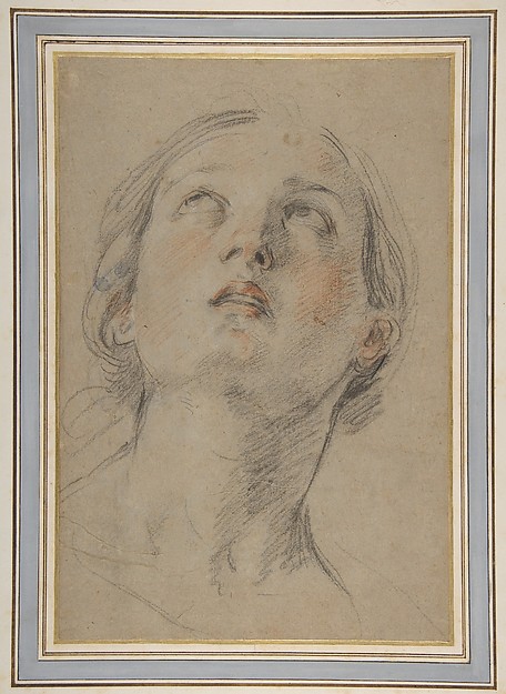 The Head of a Woman Looking Up (Judith)