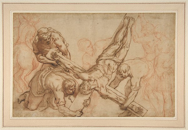 The Martyrdom of Saint Peter by Giovanni Battista Ricci (Giovanni Battista da Novara)