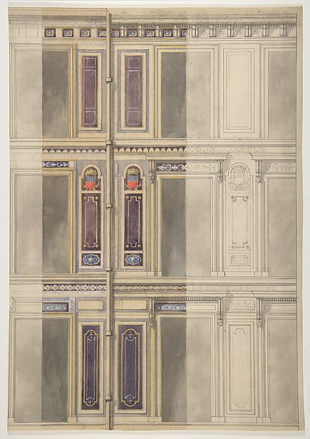 Designs for three windowed storeys