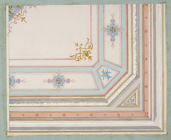 Partial design for a painted ceiling