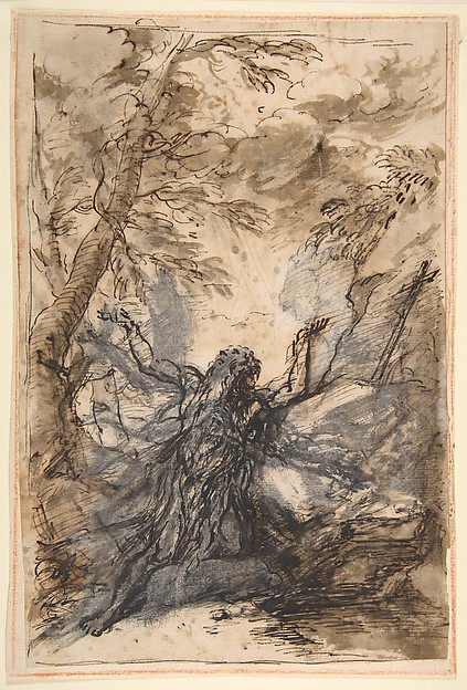 St. Paul, Hermit by Salvator Rosa