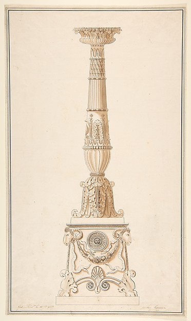 Design for a candlestick