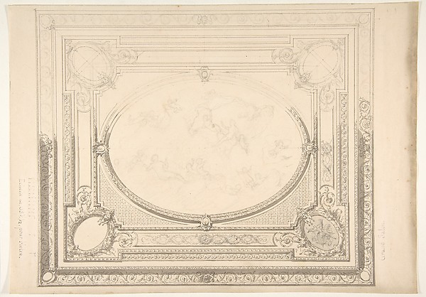 Design for a ceiling: the Grand Salon