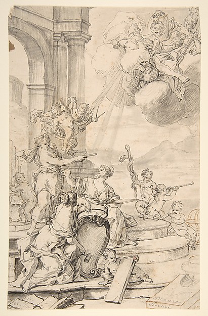 Drawing for a Frontispiece