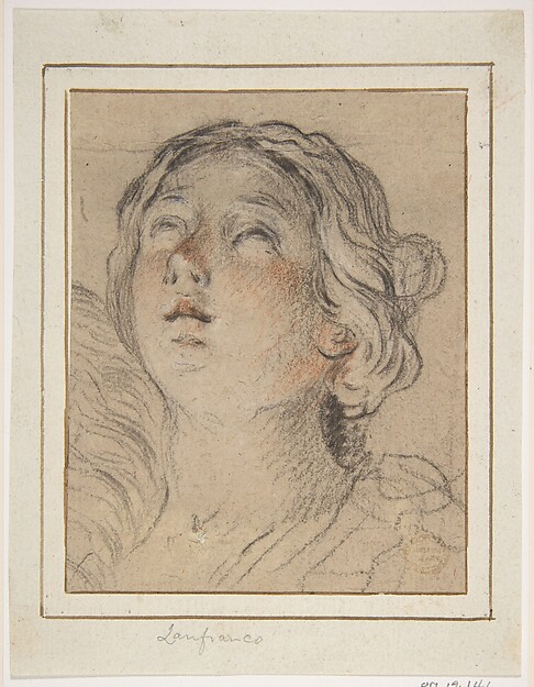 Female Head Upturned