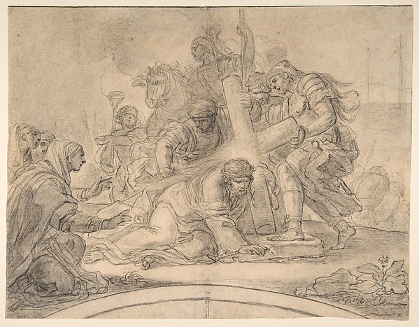 Christ Falls under the Cross