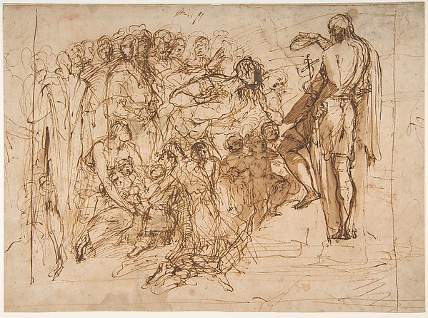 Saint John the Baptist Baptizing the Multitude
