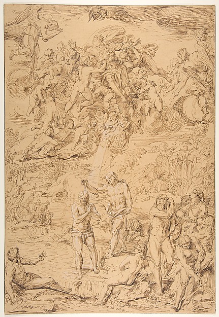 The Baptism of Christ by Raymond de La Fage