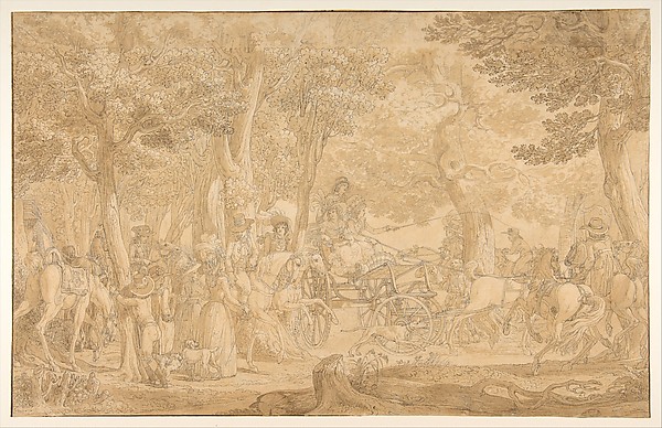 Outing in a Wood
