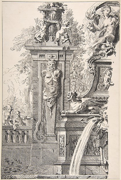 Study for a Garden Capriccio