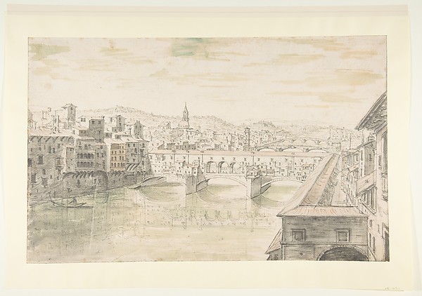View of the Ponte Vecchio, Florence