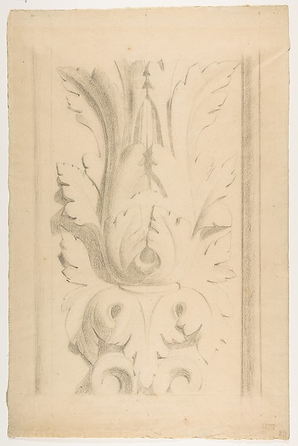 Architectural Motif:  Double Acanthus Fleuron