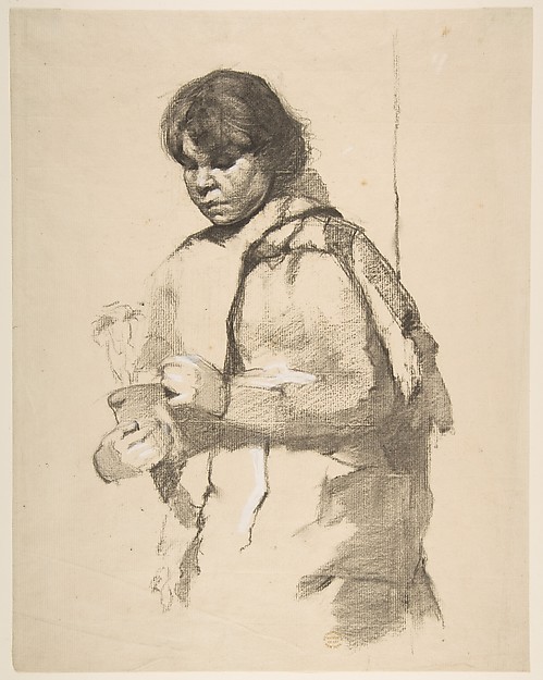 Girl with a Flower Pot