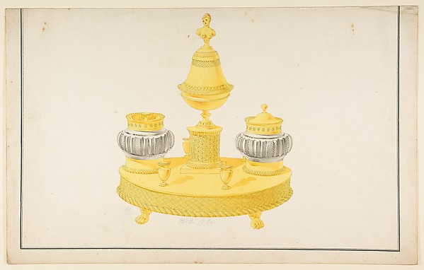 Design for a Pen and Ink Stand