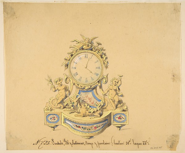 Design for a Clock: Summer and Autumn