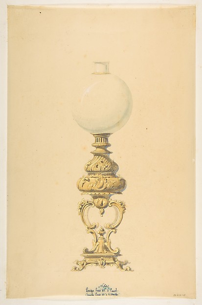 Design for an Oil Lamp