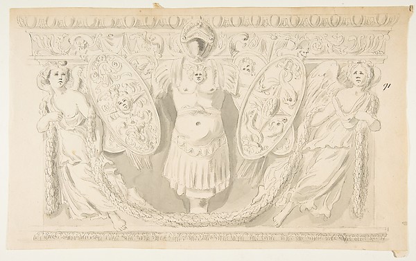 Design after a Roman Frieze