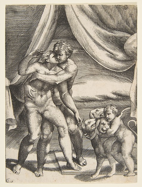 Pluto and Proserpine, from "The Loves of the Gods"