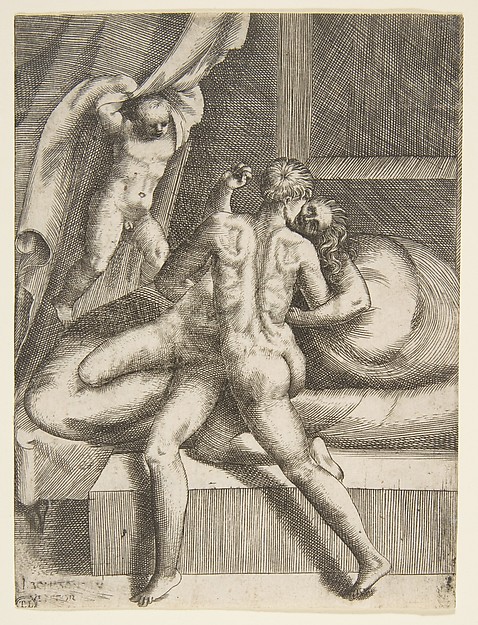 Apollo and Leucothea, from "The Loves of the Gods"