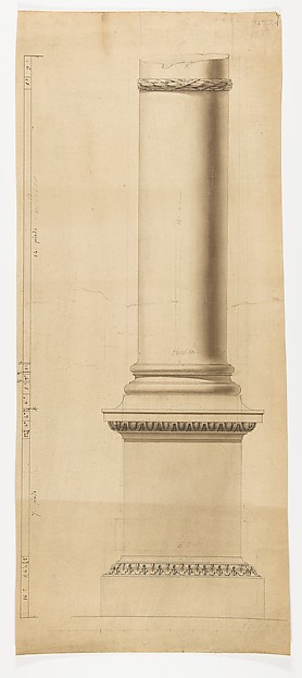 Design for a Column and Pedestal