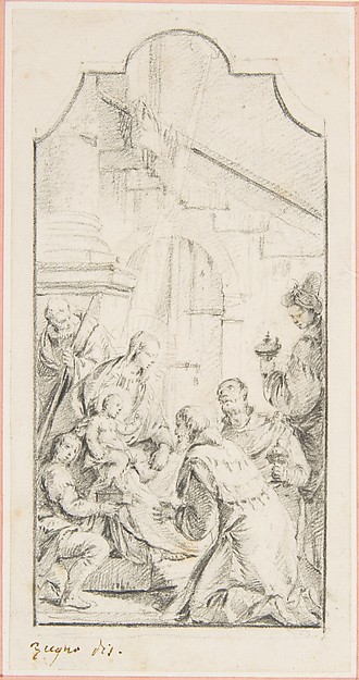 The Adoration of the Magi by Francesco Zugno