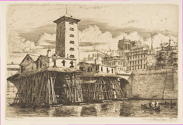 The Nôtre-Dame Pump, Paris