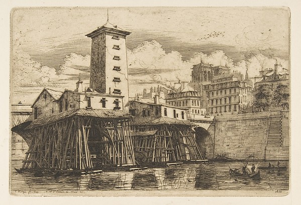 The Notre-Dame Pump, Paris