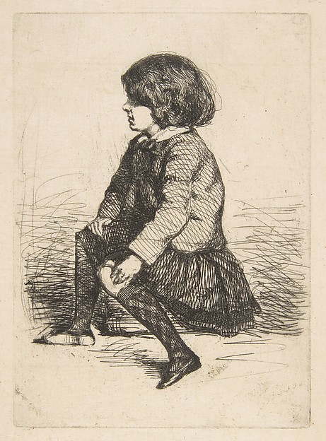 Seymour Seated (Seymour Haden, Jr., Seated)