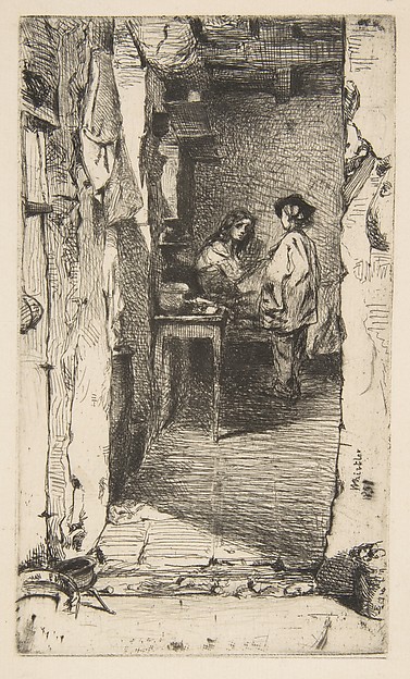 The Rag Gatherers (Rag Pickers, Quartier Mouffetard, Paris)